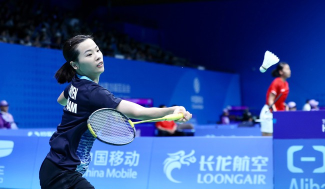 Link xem trực tiếp cầu lông Nguyễn Thùy Linh vs Zhang Yi Man, vòng 2 giải Phần Lan mở rộng (17h50 hôm nay) - Ảnh 2.