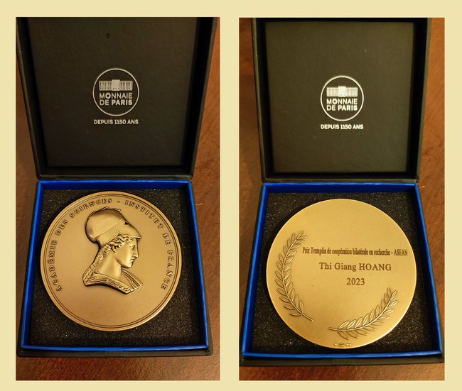 Hai nhà khoa học Việt Nam nhận giải thưởng của Viện Hàn lâm Pháp - Ảnh 2.