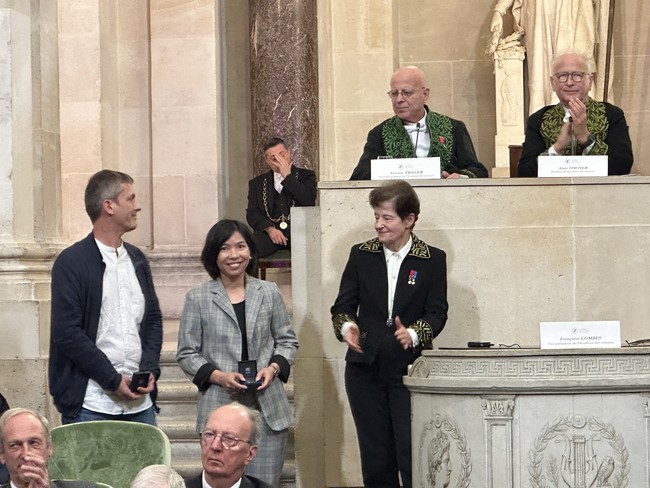 Hai nhà khoa học Việt Nam nhận giải thưởng của Viện Hàn lâm Pháp - Ảnh 3.