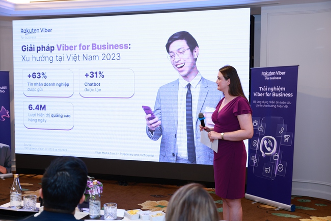 Rakuten Viber giới thiệu ứng dụng nhắn tin toàn cầu dành cho doanh nghiệp - Ảnh 1.