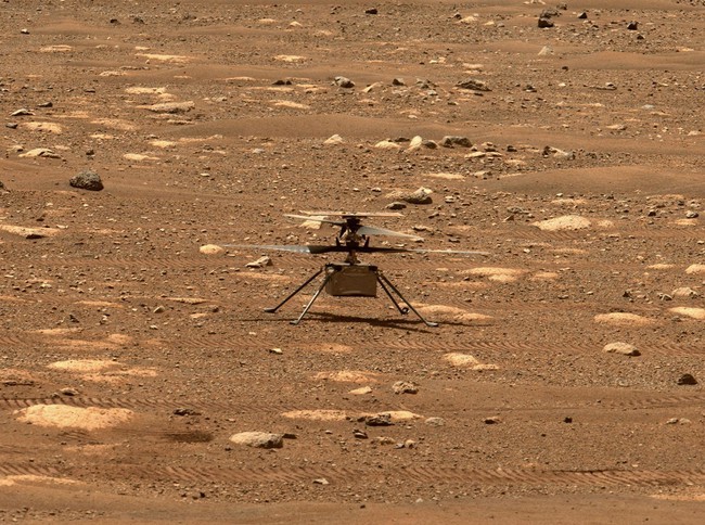 NASA thông báo về chuyến bay mới của trực thăng Ingenuity trên Sao Hỏa - Ảnh 1.