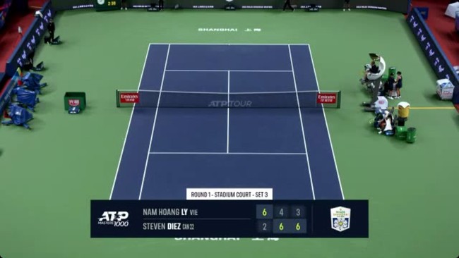 Lý Hoàng Nam nhận thất bại đầu tiên tại vòng loại Thượng Hải Masters ATP 1000 - Ảnh 2.