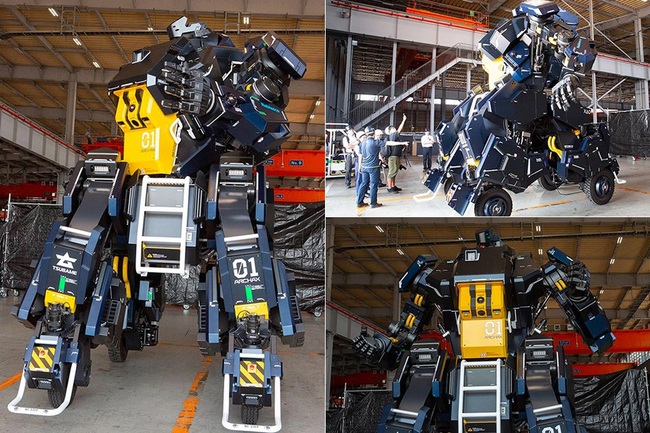 Nhật Bản: Ra mắt người máy biến hình khổng lồ - Ảnh 1.