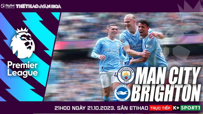 Nhận định bóng đá Man City vs Brighton (21h00, 21/10), vòng 9 giải Ngoại hạng Anh - Ảnh 2.