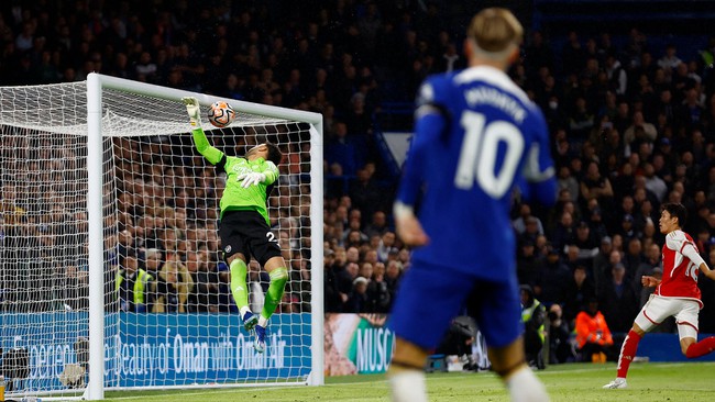 Trực tiếp bóng đá Chelsea vs Arsenal, Ngoại hạng Anh (2-0): Mudryk ghi bàn - Ảnh 1.