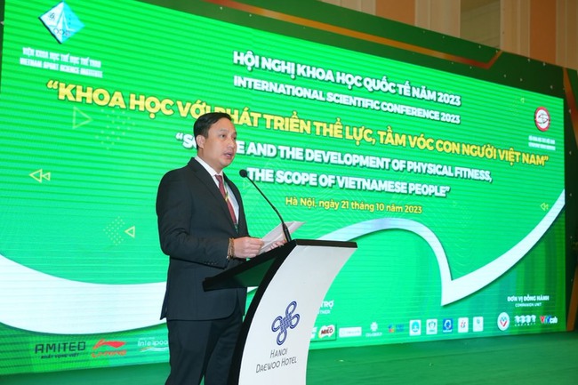 Hội nghị quốc tế 'Khoa học với phát triển thể lực, tầm vóc con người Việt Nam' - Ảnh 2.