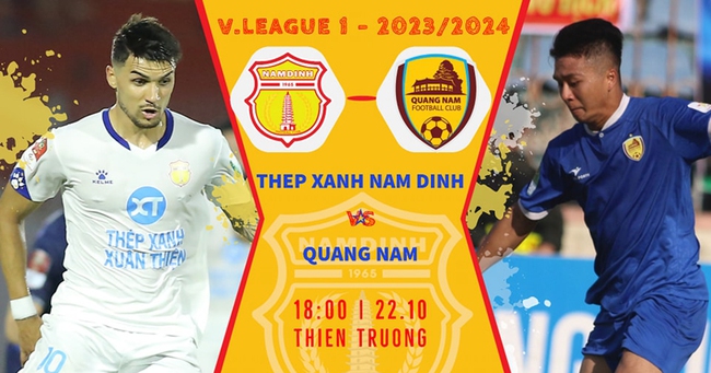 Link xem trực tiếp bóng đá Nam Định vs Quảng Nam (18h00, 22/10), V-League vòng 1 - Ảnh 3.