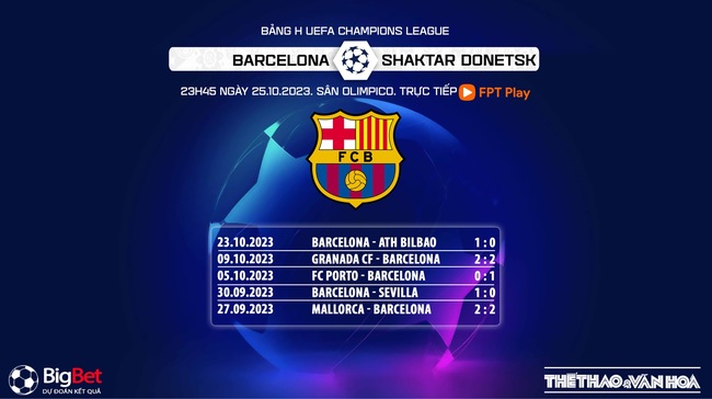 Nhận định Barcelona vs Shakhtar Donetsk (23h45, 25/10), cúp C1 châu Âu - Ảnh 6.