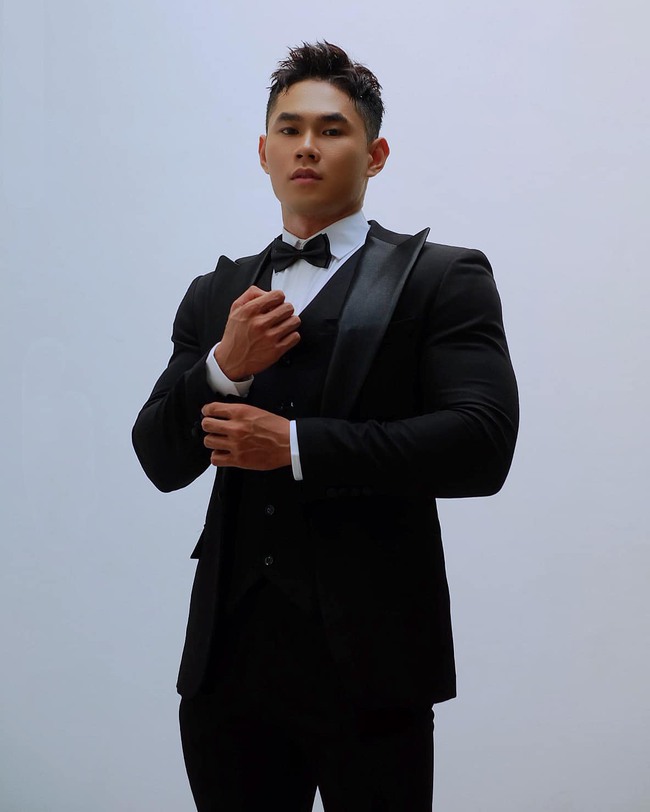 Người mẫu Vĩ Tân mang trang phục dân tộc ‘Tiếng vọng Đông Sơn’ thi Mister Asian International 2023 - Ảnh 4.