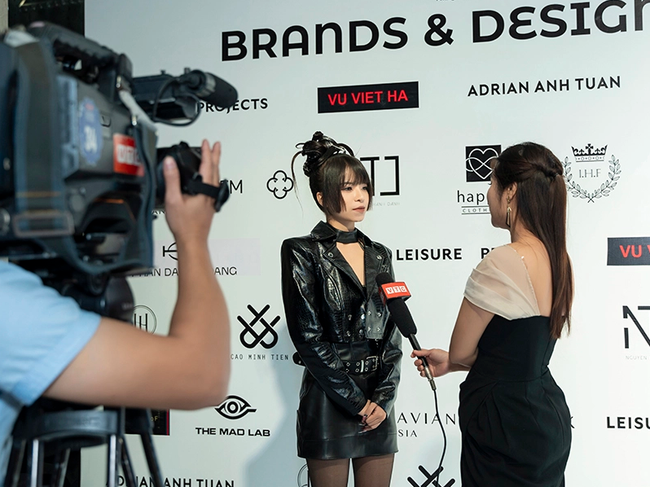 NTK trẻ Phạm Trần Thu Hằng lần đầu tiên tham dự Vietnam International Fashion Week 2023 - Ảnh 5.