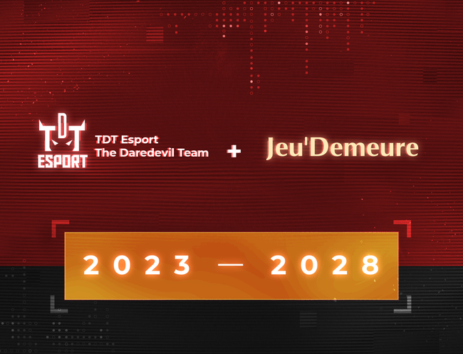 TDT Esport nhận thoả thuận tài trợ khủng từ Jeu'Demeure - Ảnh 1.