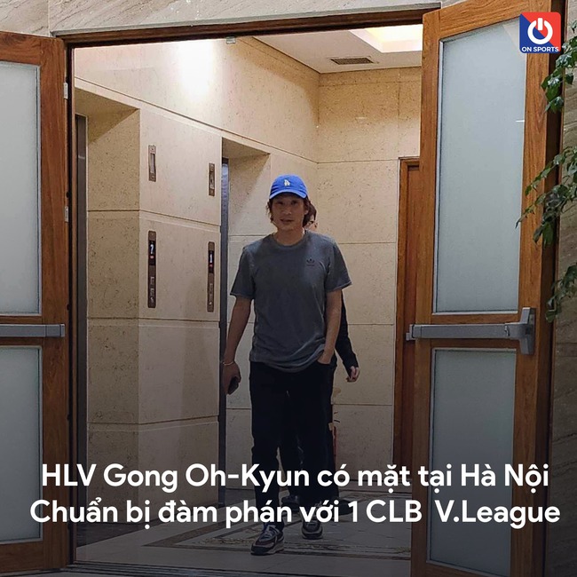 HLV Gong Oh Kyun đã có mặt tại Hà Nội, chuẩn bị đàm phán với 1 CLB Thủ đô trong ít ngày tới - Ảnh 2.
