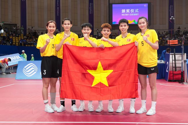 Đoàn Thể thao Việt Nam giành HCV thứ 2: Xuất sắc cầu mây - Ảnh 1.