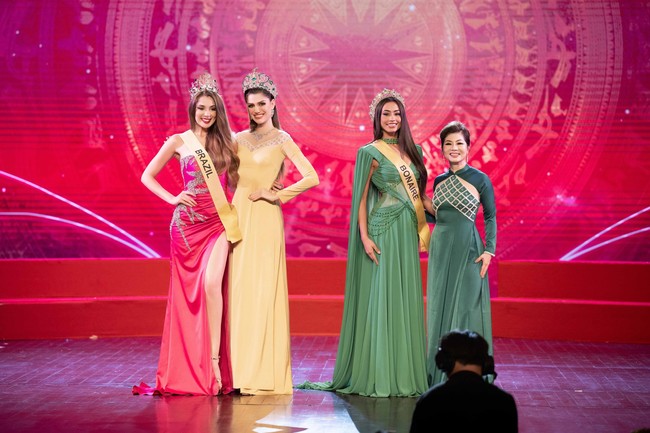 Chị Hằng biên tập - Chương trình Xin chào Việt Nam - Miss Grand International 2023: Khi văn hóa Đông - Tây cùng hòa quyện - Ảnh 7.