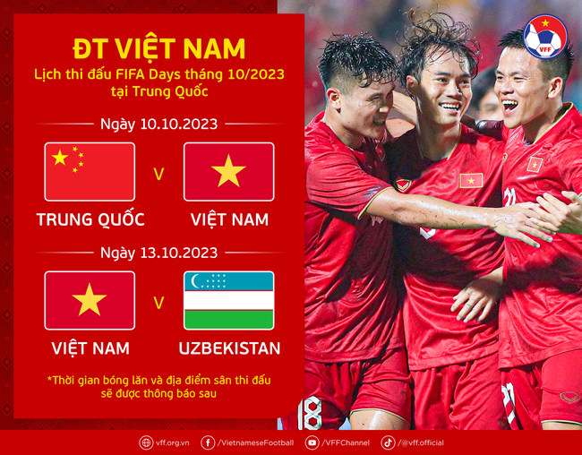 Lịch thi đấu của ĐT Việt Nam - Ảnh 2.