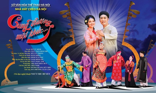 Nhà hát Chèo Hà Nội ra mắt vở diễn &quot;Cung thương một khúc...&quot; - Ảnh 3.