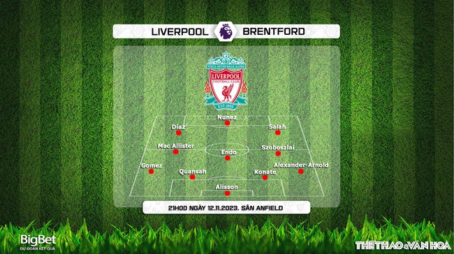 Nhận định bóng đá Liverpool vs Brentford (21h00, 12/11), vòng 12 Ngoại hạng Anh - Ảnh 3.