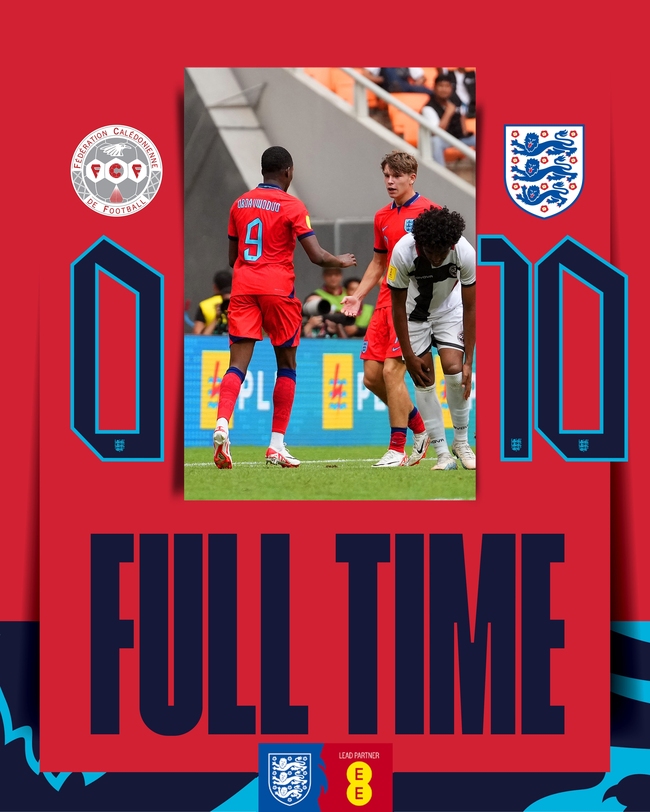 Bất ngờ lớn ở U17 World Cup: Tuyển trẻ Anh thắng 10-0, Brazil và Argentina cùng nhận thất bại khó tin - Ảnh 2.