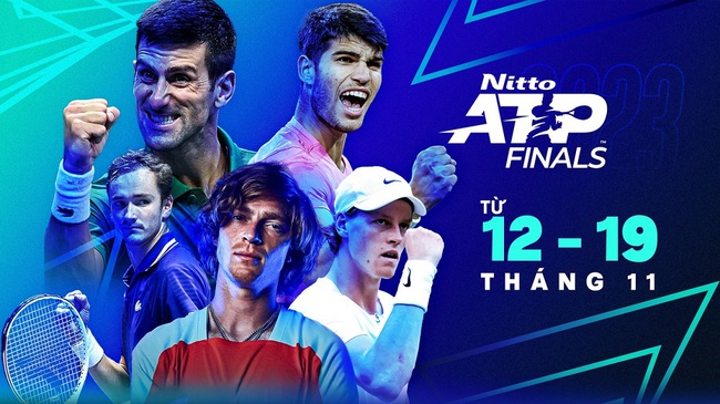 Xem trực tiếp ATP Finals 2023 ở đâu? trên kênh nào? - Ảnh 4.