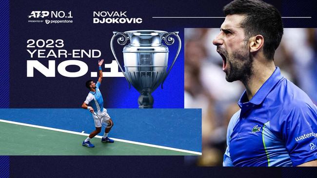 Novak Djokovic lần thứ 8 kết thúc năm ở ngôi số một ATP: Số một của số một - Ảnh 1.