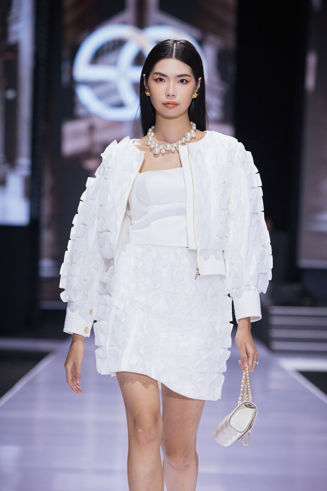 Hoa hậu Mai Phương, Á hậu Phương Nhi đọ sắc trên sàn diễn thời trang - Ảnh 5.