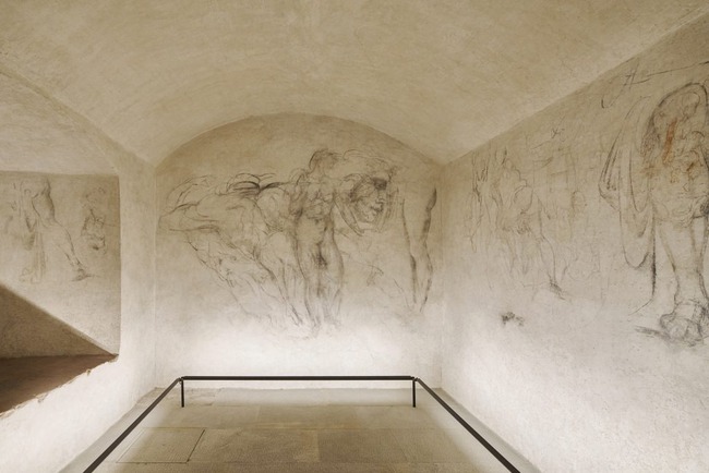 'Mở cửa' căn phòng bí mật của Michelangelo - Ảnh 2.
