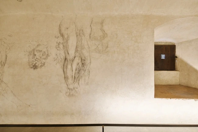 'Mở cửa' căn phòng bí mật của Michelangelo - Ảnh 6.