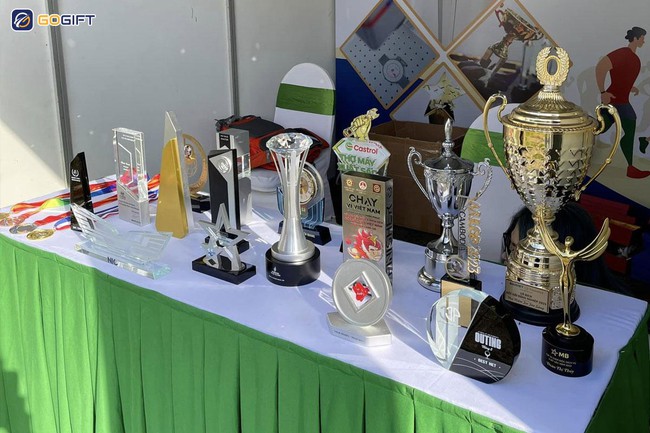Gogift - Nhà tài trợ cúp vinh danh, bảng vinh danh các VĐV tại Trang An Marathon 2023 - Ảnh 3.