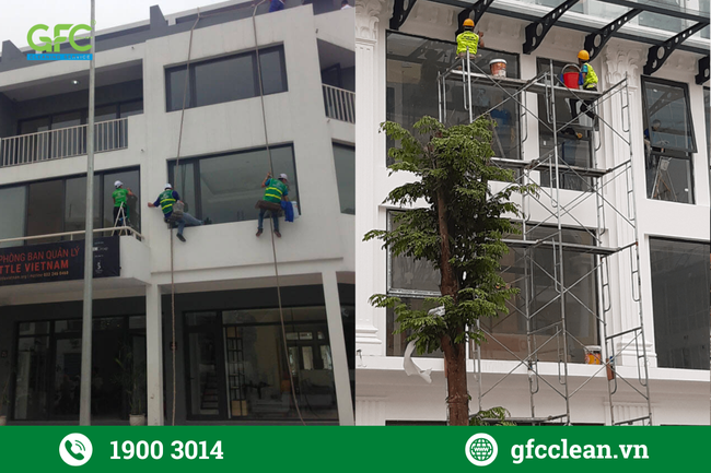 Dịch vụ lau kính tòa nhà, chung cư, showroom tại Hà Nội - GFC Clean - Ảnh 3.