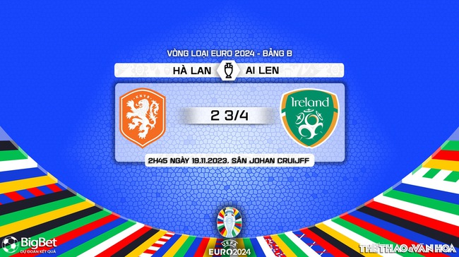 Nhận định bóng đá Hà Lan vs Ireland, vòng loại EURO 2024 (2h45 ngày 19/11) - Ảnh 9.