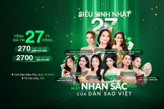 Dàn sao Việt “lột xác” tại siêu sinh nhật Thu Cúc - Ảnh 1.