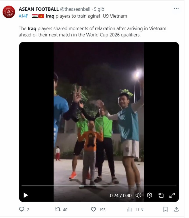 Cầu thủ Iraq hồn nhiên đá bóng với trẻ em Việt Nam trước trận đấu quan trọng với thầy trò HLV Troussier - Ảnh 3.