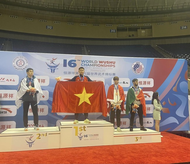 Võ sĩ 18 tuổi Việt Nam giành HCV tại giải thế giới sau khi thắng thuyết phục ở chung kết trên đất Mỹ - Ảnh 2.