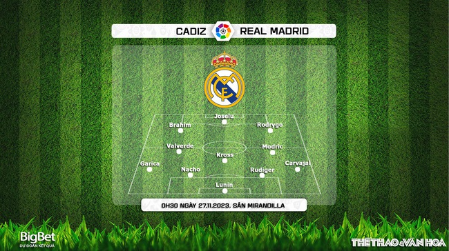 Nhận định bóng đá Cadiz vs Real Madrid (00h30, 27/11), vòng 14 La Liga - Ảnh 4.