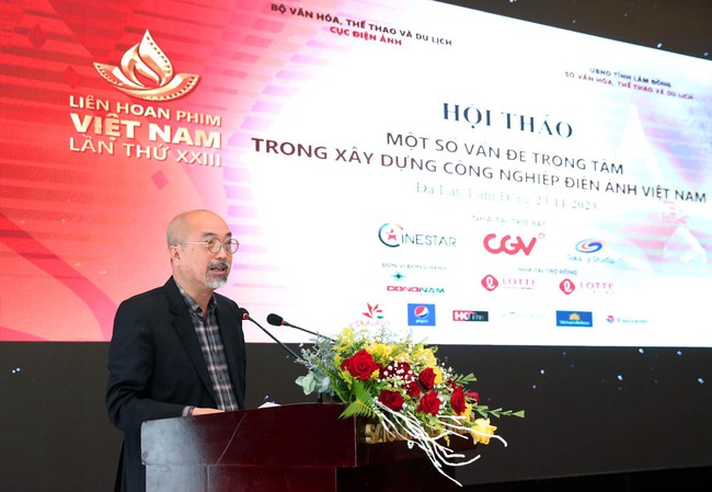 LHP Việt Nam lần thứ XXIII: Hội thảo về xây dựng công nghiệp điện ảnh Việt Nam - Ảnh 1.