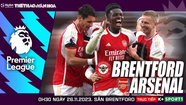 Nhận định bóng đá Brentford vs Arsenal (00h30, 26/11), vòng 13 Ngoại hạng Anh - Ảnh 2.