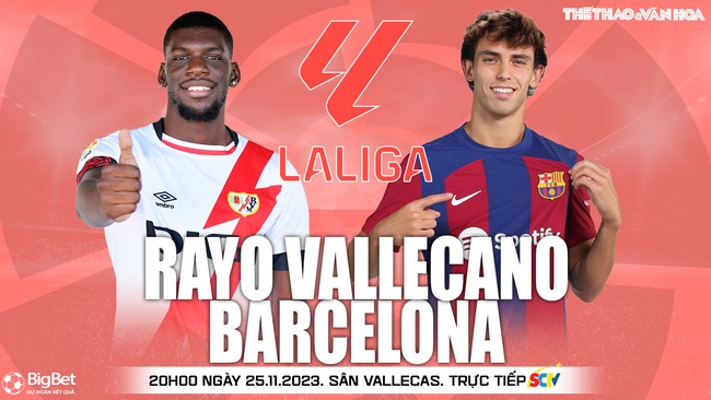 Nhận định bóng đá Vallecano vs Barcelona (20h00, 25/11), vòng 14 La Liga - Ảnh 2.