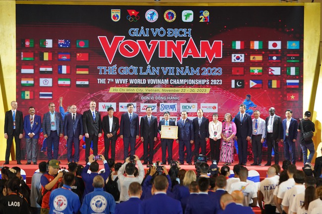 TP.HCM tưng bừng mở hội Vovinam thế giới 2023 - Ảnh 3.