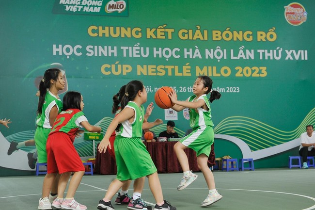 Khai mạc giải bóng rổ học sinh tiểu học Hà Nội 2023 - Ảnh 2.