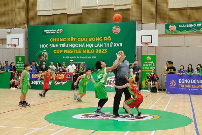 Kết thúc giải bóng rổ học sinh Tiểu học Hà Nội - Ảnh 2.