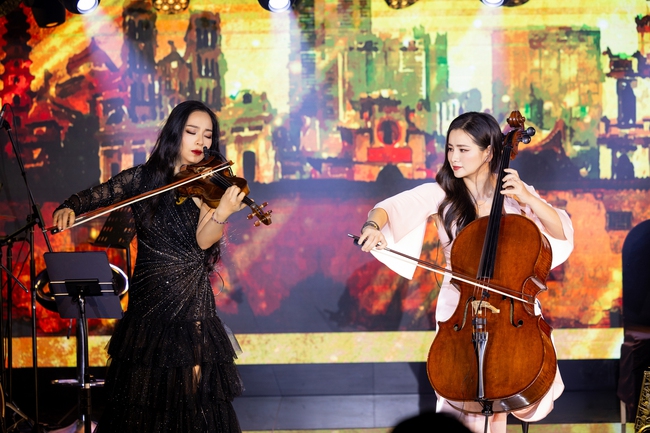 Nghệ sĩ Hà Miên thăng hoa trong đêm nhạc Cello lãng mạn - Ảnh 3.