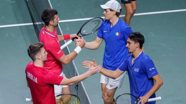 Djokovic bỏ lỡ khó tin trước Sinner, Serbia dừng chân ở bán kết Davis Cup - Ảnh 3.