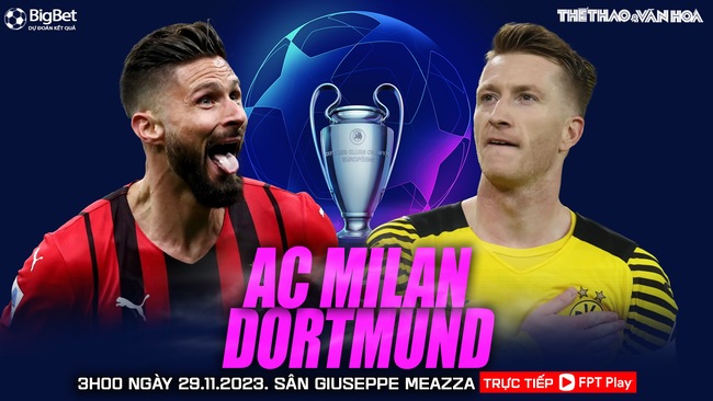 Nhận định bóng đá AC Milan vs Dortmund (3h00, 29/11), vòng bảng cúp C1 - Ảnh 2.