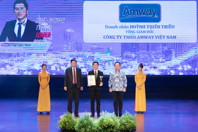 Amway Việt Nam lập cú đúp giải thưởng tại Lễ công bố thương hiệu tiêu biểu châu Á - Thái Bình Dương 2023 - Ảnh 2.