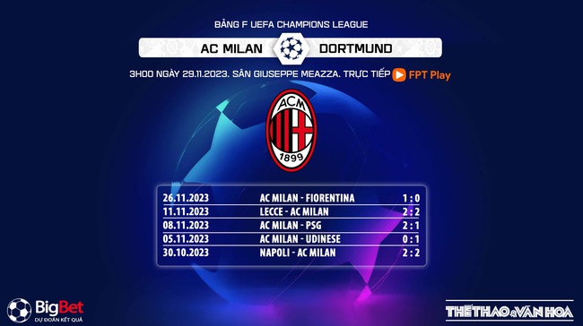 Nhận định bóng đá AC Milan vs Dortmund (3h00, 29/11), vòng bảng cúp C1 - Ảnh 6.