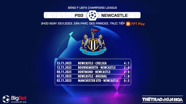 Nhận định bóng đá PSG vs Newcastle (3h00, 29/11), vòng bảng cúp C1 - Ảnh 7.