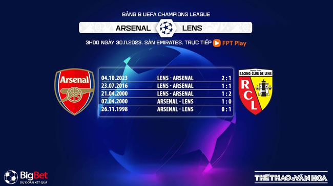 Nhận định bóng đá Arsenal vs Lens (03h00, 30/11), Cúp C1 - Ảnh 5.