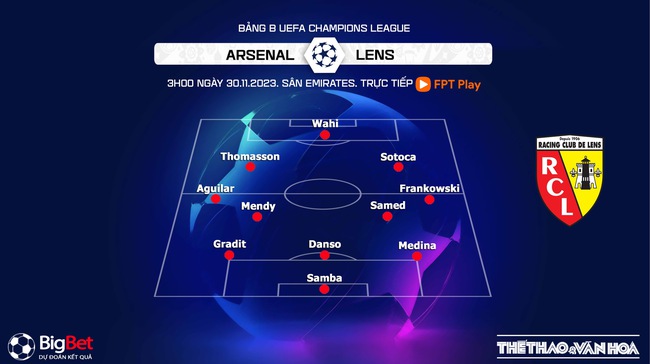Nhận định bóng đá Arsenal vs Lens (03h00, 30/11), Cúp C1 - Ảnh 4.