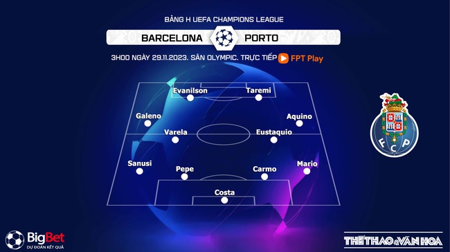Nhận định bóng đá Barcelona vs Porto (03h00, 29/11), vòng 14 La Liga - Ảnh 4.
