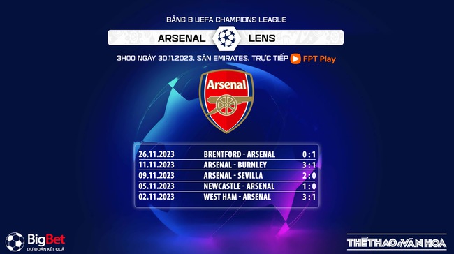 Nhận định bóng đá Arsenal vs Lens (03h00, 30/11), Cúp C1 - Ảnh 7.